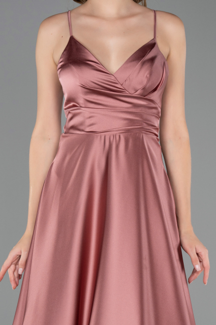 Abschlusskleid Lang Satin Zwiebelschale ABU6573