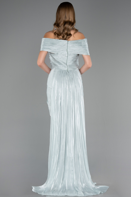 Abendkleid Lang Chiffon Minzgrün ABU6581