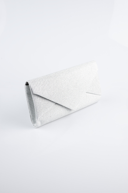 Abendtasche Glitzernd Silber SH840