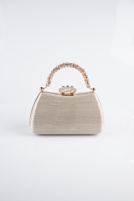 Abendtaschen Laserschnitt Gold KC711