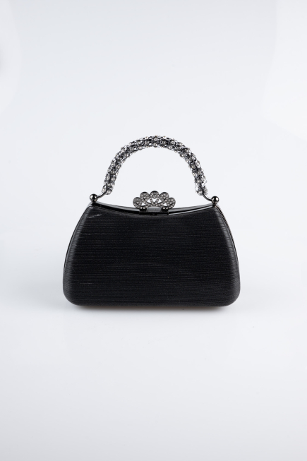 Abendtaschen Laserschnitt Schwarz KC711