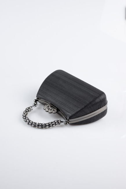 Abendtaschen Laserschnitt Schwarz KC711