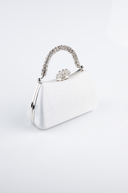Abendtasche Silber KC711